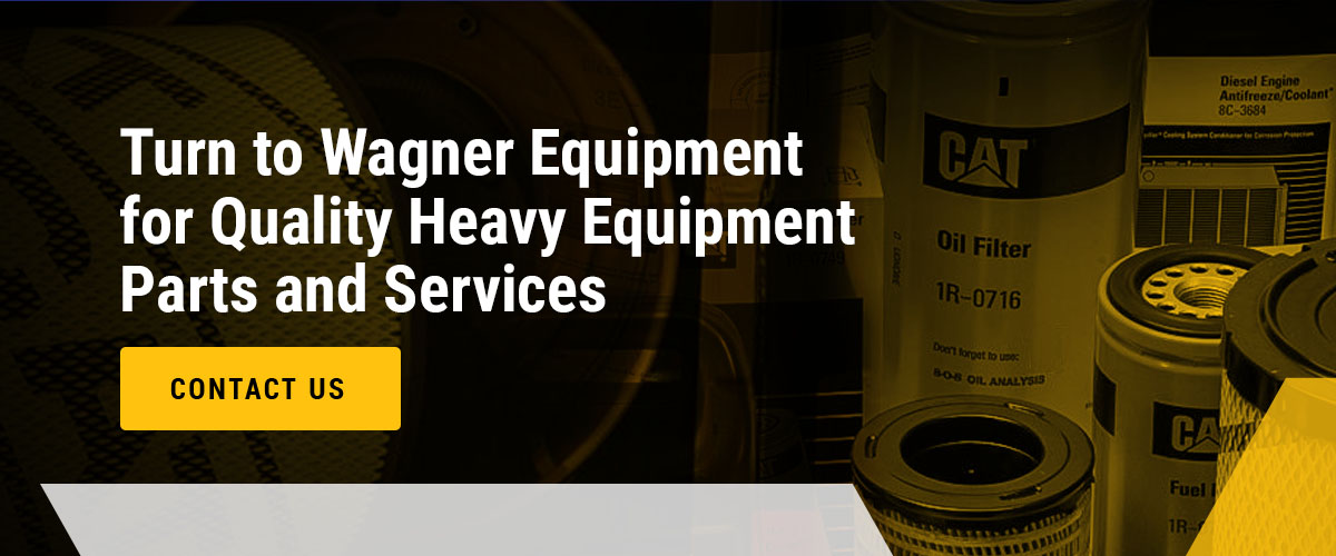 Turn to Wagner Equipment for Quality Heavy Equipment Parts and Services