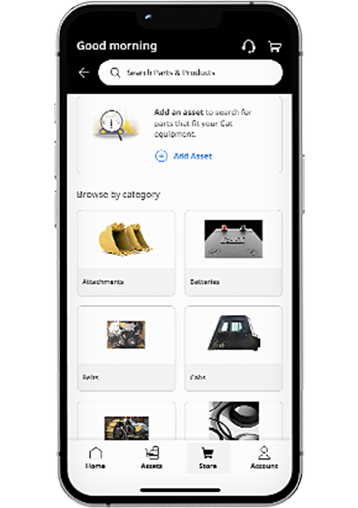 Cat Central Parts Ordering App